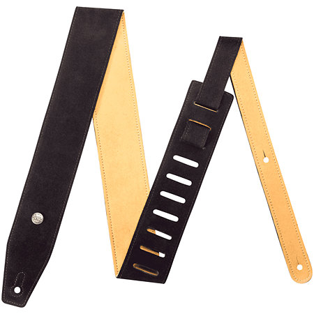 Dunlop BMF-S01 Suede Ebony Strap