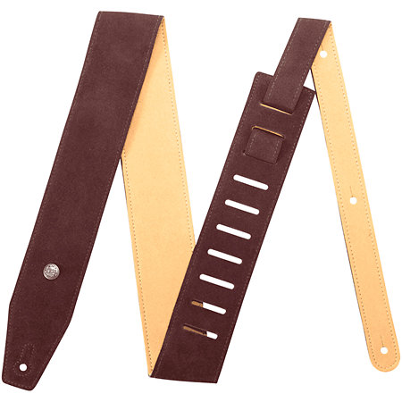 Dunlop BMF-S02 Suede Mahogany Strap