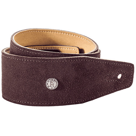 Dunlop BMF-S02 Suede Mahogany Strap