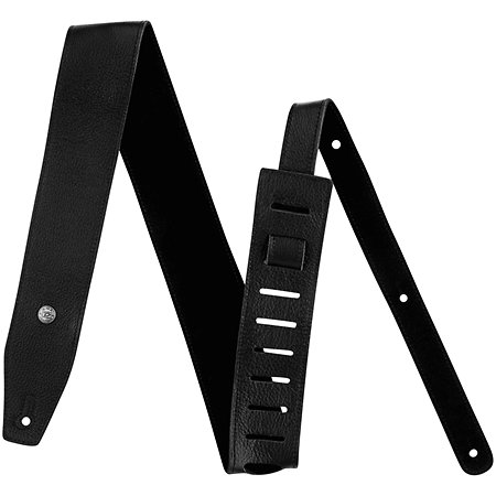 Dunlop BMF08BK BMF Leather - Triple Black 2,5"