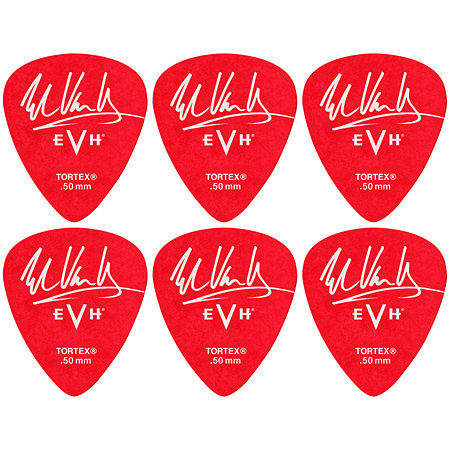 Dunlop EVH102P050 EVH Tortex Frankenstein 0,50 mm Sachet de 6
