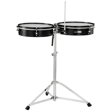 Pearl PTTM-1415 Travel Timbales 14" et 15" with stand