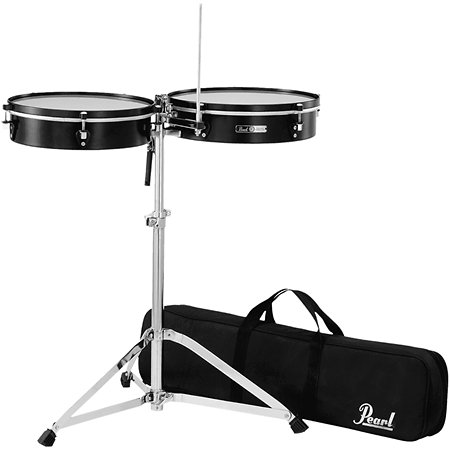 Pearl PTTM-1415 Travel Timbales 14" et 15" with stand