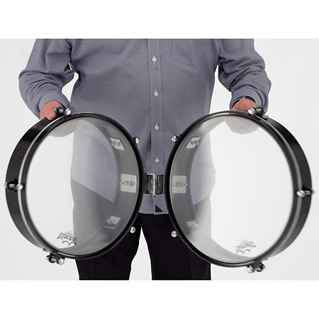 PTTM-1415 Travel Timbales 14" et 15" with stand Pearl