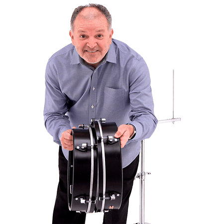 PTTM-1415 Travel Timbales 14" et 15" with stand Pearl