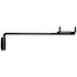 222L Support guitare mural orientation gauche Black RTX