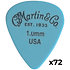 A5100 Pick Heavy Sachet de 72 Bleu Martin Guitars