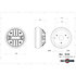 DE250 8 Ohm Push Buttons B&C Speakers