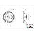 15TBX100 8 Ohm Push Buttons B&C Speakers