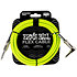 6465 Flex Instrument Cable Straight / Angle Jack 10' Green 3m Ernie Ball