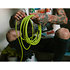 6465 Flex Instrument Cable Straight / Angle Jack 10' Green 3m Ernie Ball