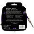 6466 Flex Instrument Cable Straight / Angle Jack 20' Purple 6m Ernie Ball