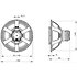 18HTX100 8 Ohm Triax B&C Speakers