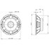 12PS100 8 Ohm Push Buttons B&C Speakers