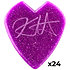 47RKH3NPS Kirk Hammet Purple Sparkle Jazz Sachet de 24 Dunlop