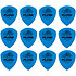 558P100 Tortex Flow Standard 1,00 mm Sachet de 12 Dunlop