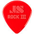570P138 Rock III Custom Jazz III 1,38 mm Sachet de 6 Dunlop