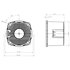 6NSM51 16 Ohm B&C Speakers