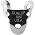 33P020 Onglet doigt Nickel 0,020 Sachet de 5 Dunlop