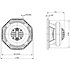 8FCX51 8+16 Ohm B&C Speakers