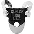 33P015 Onglet doigt Nickel 0,015 Sachet de 5 Dunlop