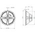 12HPL64 4 Ohm Push Buttons B&C Speakers
