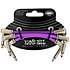 6451 Câble de patch Flex 7,5 cm Pack de 3 Purple Ernie Ball