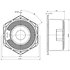 10NSM76 8 Ohm B&C Speakers