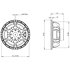 10NDL64 16 Ohm Push Buttons B&C Speakers