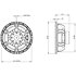 10NW64 8 Ohm Push Buttons B&C Speakers