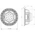 10NW76 16 Ohm Push Buttons B&C Speakers