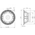 12FW76 4 Ohm B&C Speakers
