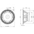 12FW76 16 Ohm B&C Speakers
