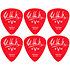 EVH102P050 EVH Tortex Frankenstein 0,50 mm Sachet de 6 Dunlop