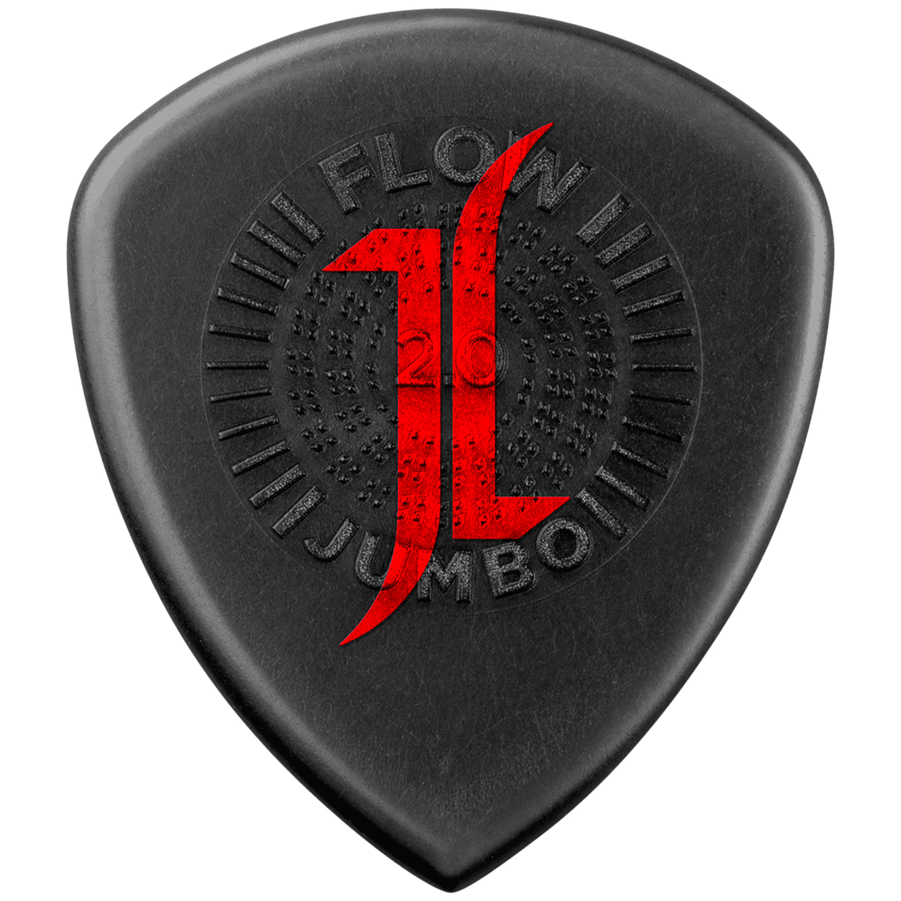 Dunlop Púas Jeff Loomis Custom Flow Jumbo: Ataque Preciso Y Sonido Robusto (Paquete De 3, Ultem Negro)