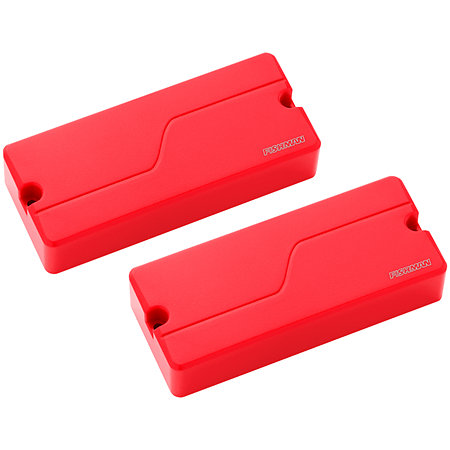 Fishman PRF-M37-SD2 Set Neck/Bridge Fluence Modern Humbucker 7 Cordes Red