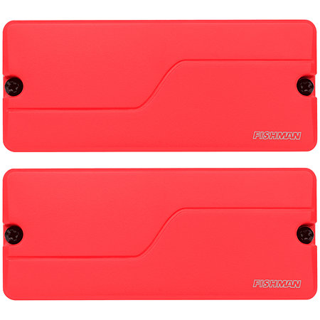 Fishman PRF-M37-SD2 Set Neck/Bridge Fluence Modern Humbucker 7 Cordes Red