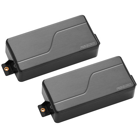 Fishman PRF-M37-SQ2 Set Neck/Bridge Fluence Modern Humbucker 7 Cordes Brushed Black Nickel