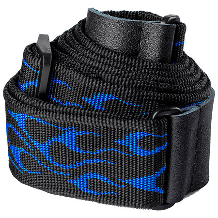 Dunlop D3811BL Classic Flambe Blue Strap