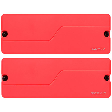 Fishman PRF-M38-SD2 Set Neck/Bridge Fluence Modern Humbucker 8 Cordes Red