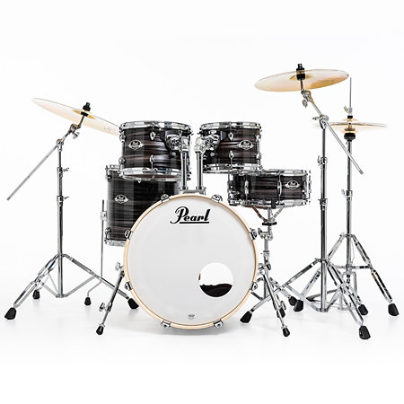Export fusion 20" 5 fûts Metallic Amethyst Twist EXX705NBRC-779 + Pack de cymbales Sabian SBR Pearl