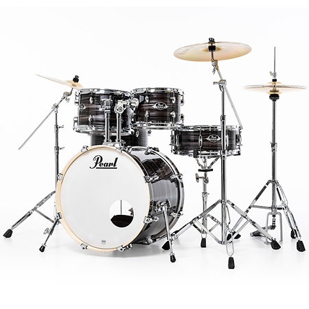 Export fusion 20" 5 fûts Metallic Amethyst Twist EXX705NBRC-779 + Pack de cymbales Sabian SBR Pearl