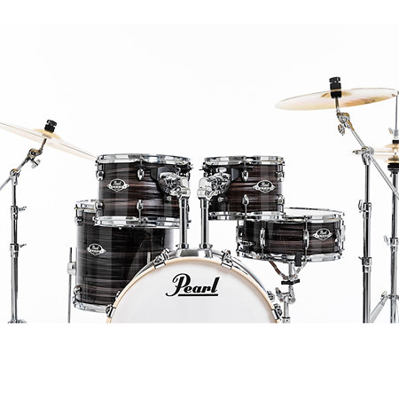 Export fusion 20" 5 fûts Metallic Amethyst Twist EXX705NBRC-779 + Pack de cymbales Sabian SBR Pearl