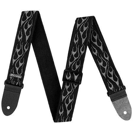 Dunlop D3811GY Classic Flambe Grey Strap
