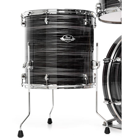 Export Rock 22'' 5 fûts Graphite Silver Twist EXX725BRC-778 + Pack de cymbales Sabian SBR Pearl