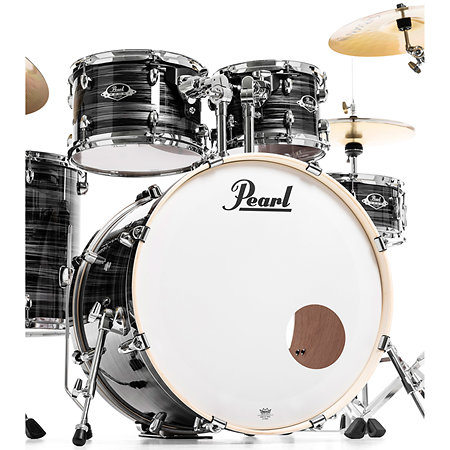Export Rock Stage 22'' 5 fûts Graphite Silver Twist EXX725SBRC-778 + Pack de cymbales Sabian SBR Pearl