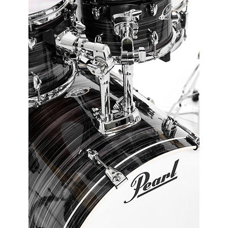 Export Rock Stage 22'' 5 fûts Graphite Silver Twist EXX725SBRC-778 + Pack de cymbales Sabian SBR Pearl