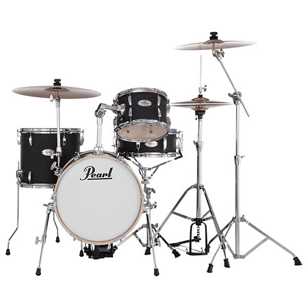 Pearl Midtown Jazzette 16'' 4 fûts Matte Asphalt Black MT564C-D752