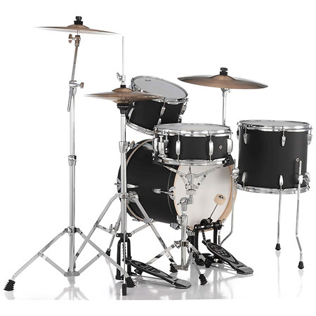 Pearl Midtown Jazzette 16'' 4 fûts Matte Asphalt Black MT564C-D752