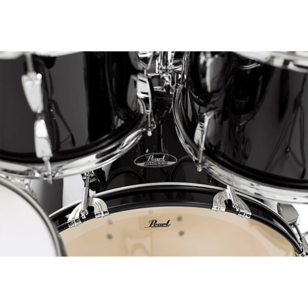 Roadshow+ Fusion 20'' 5 fûts Jet Black + Tabouret + 3 cymbales Solar RSS505BCC-31 Pearl